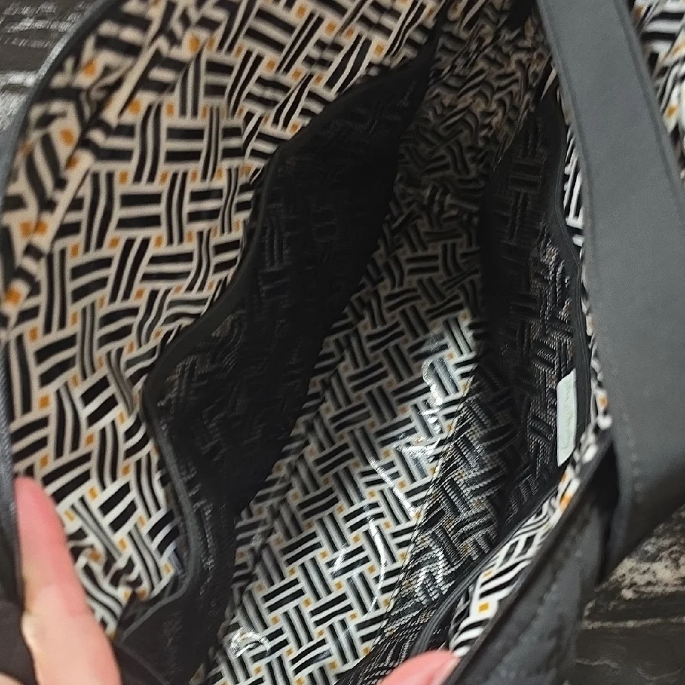 Diper Bag - Vera Bradley Black Quilted Bag